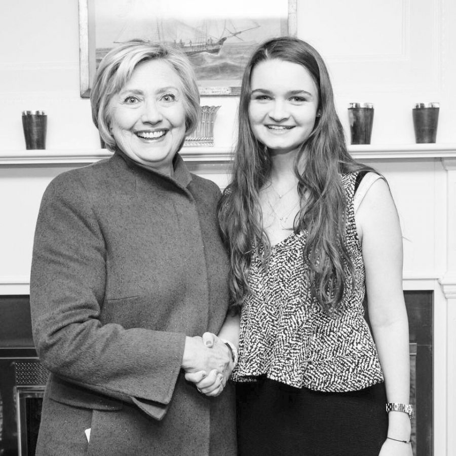 Sarah+Winshel+15+took+a+gap+year+to+volunteer+with+Hillary+Clintons+presidential+campaign.
