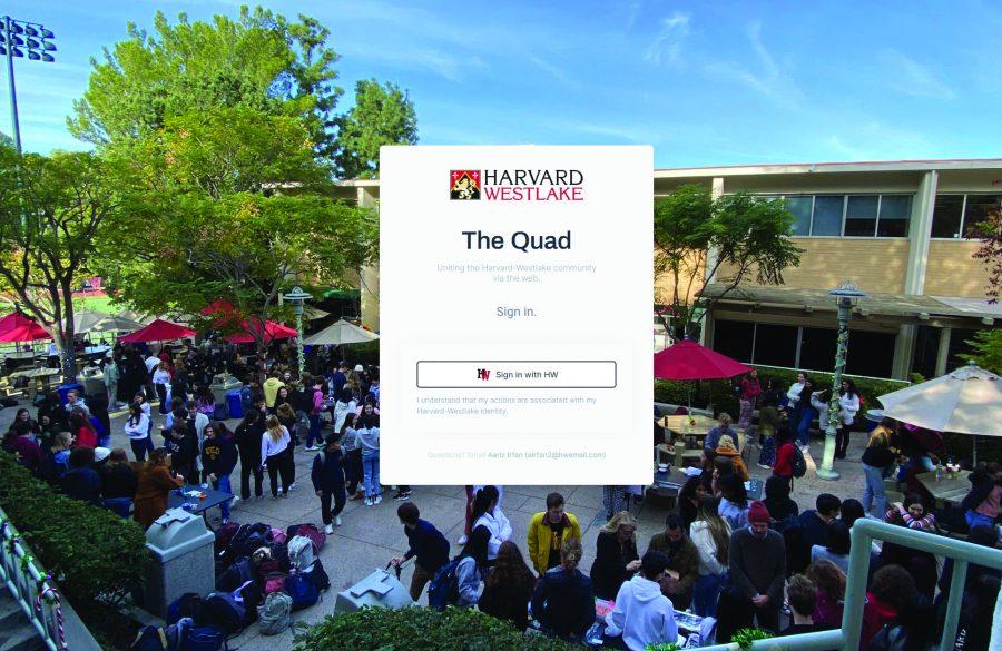 COMBATING CORONAVIRUS: Students hoping to engage with the school community can sign up for online events through The Quad. 
