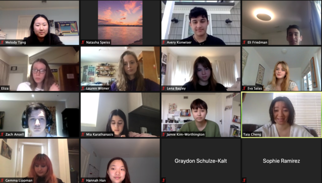 The+Junior+Classical+League+hosted+Eliza+Dean%2C+Taia+Cheng+19+and+Lauren+Witmer+19%2C+to+speak+about+their+experiences+majoring+in+classics+March+4.