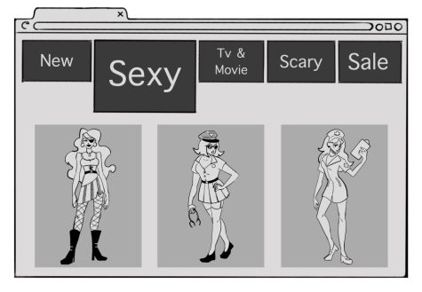 While scrolling for Halloween costumes, the category of Sexy can seem like the only one for  girls.