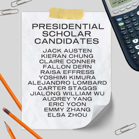 Presidential Scholars list released