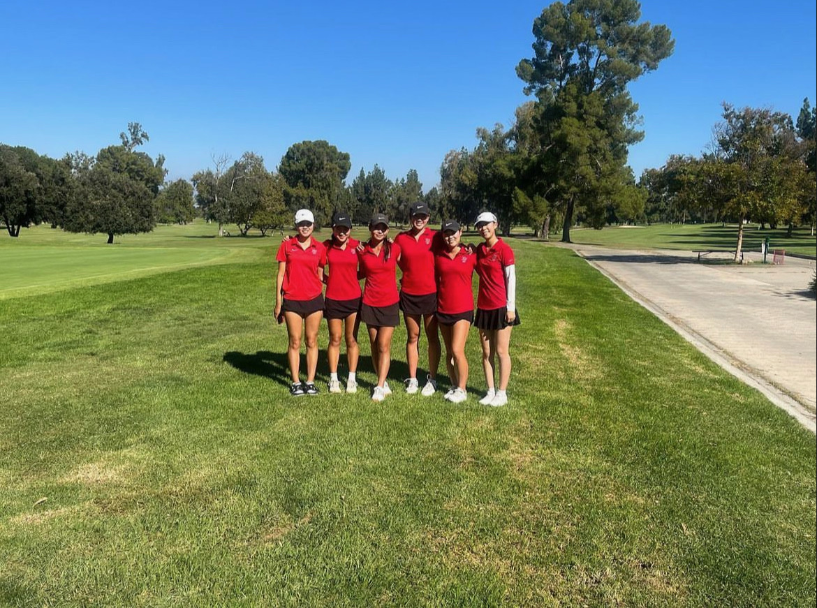 Varsity girls golf wins the Mid-Season tournament for the second year in a row and breaks school records.