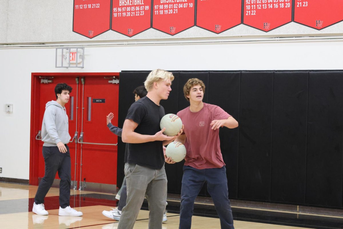 Prefect Council hosts the annual schoolwide dodgeball competition in Taper Gymnasium