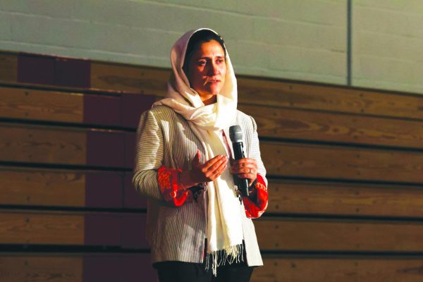 Shabana Basij-Rasikh was selected as the 2024 Brown Family Speaker for her fight for equal girls’ education.