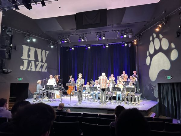 The USC Thornton Jazz Orchestra performed in Rugby Auditorium on April 18.
