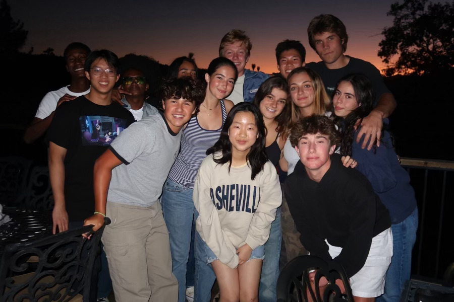 Prefect Council members take a picture together during a weekend of bonding on their annual retreat at Big Bear Lake. They discussed plans for the upcoming school year while participating in activities like swimming, karaoke and a bake-off.