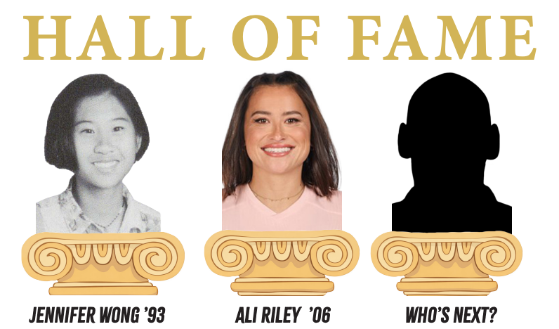 Athletes reflect on the impact of the school’s athletic Hall of Fame