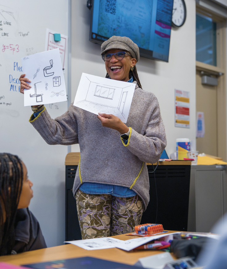 Vox Populi welcomed assistant set decorator April Jones-Sellers to speak about behind-the-scenes set design and film careers.