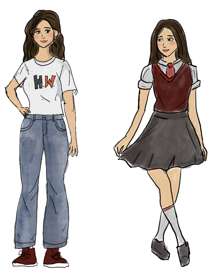 One girl considers whether to attend a coed school or an all-girls institution.